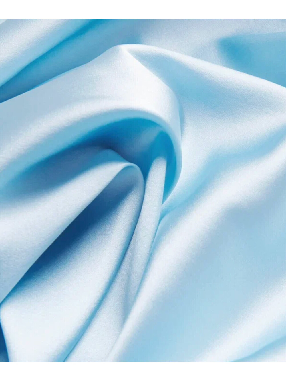 NWT STAUD Blue Satin Phare Stretch Designer Bridal Wedding Silk Midi Dress 8 - Picture 5 of 9